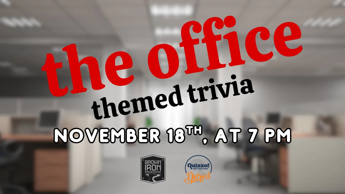 The Office Trivia Night — Brown Iron - 2